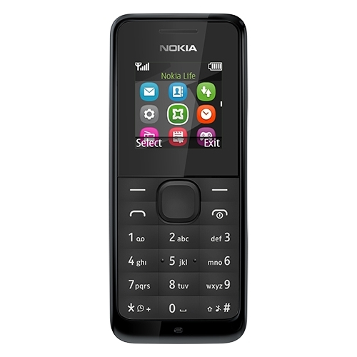 Мобильный телефон Nokia 105 Black